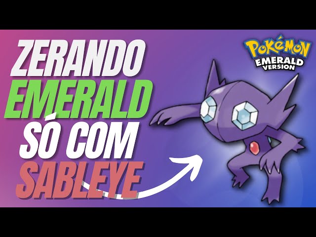 ZERANDO POKEMON EMERALD APENAS COM O TIPO PLANTA - DESAFIO MONOTYPE #09 