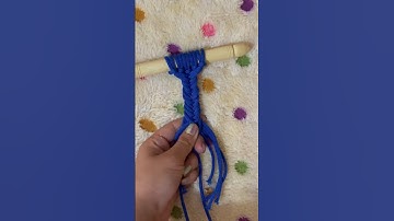 Macramé fishtail braid #diy #forbeginners #fishtailbraid