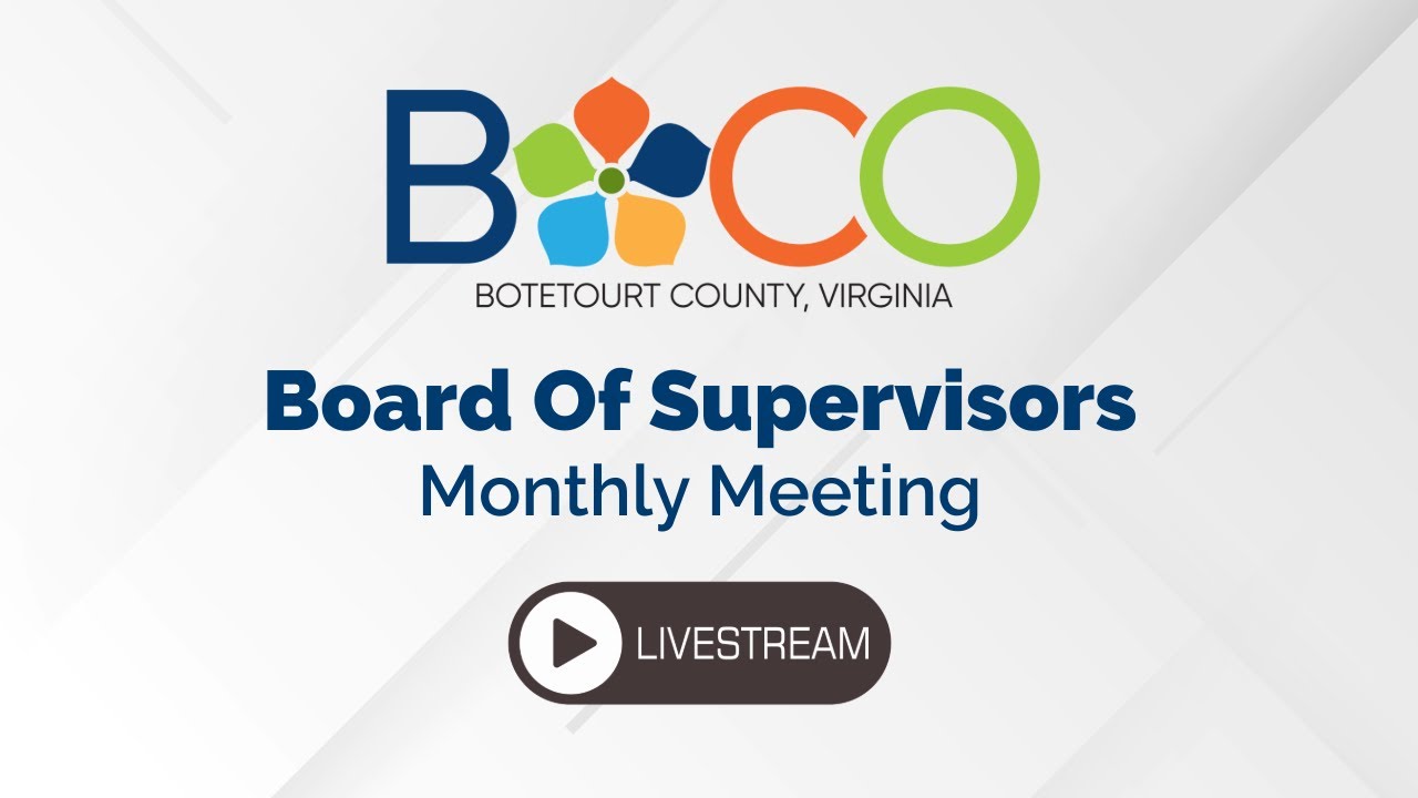 BOCO Board of Supervisors Meeting - January 27, 2026 | 2:00pm