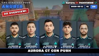 Aurora CT Con Push - Anubis G1R8 | Aurora | PGL Astana 2026 | CS2 POV Analysis