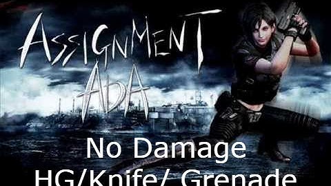 Resident Evil 4 | Assignment Ada | No Damage | Handgun/ Knife/ Grenade Only