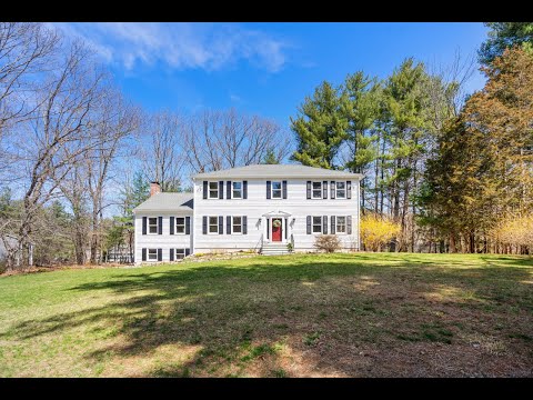 5 Crescent Lane, Sudbury, MA home video tour