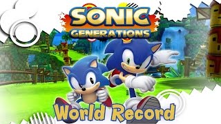 Sonic Generations Any% Speedrun in 57:46(OLD Record)