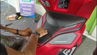 Pcx 160 keluar dealer langsung pasang aksesoris biar elegant