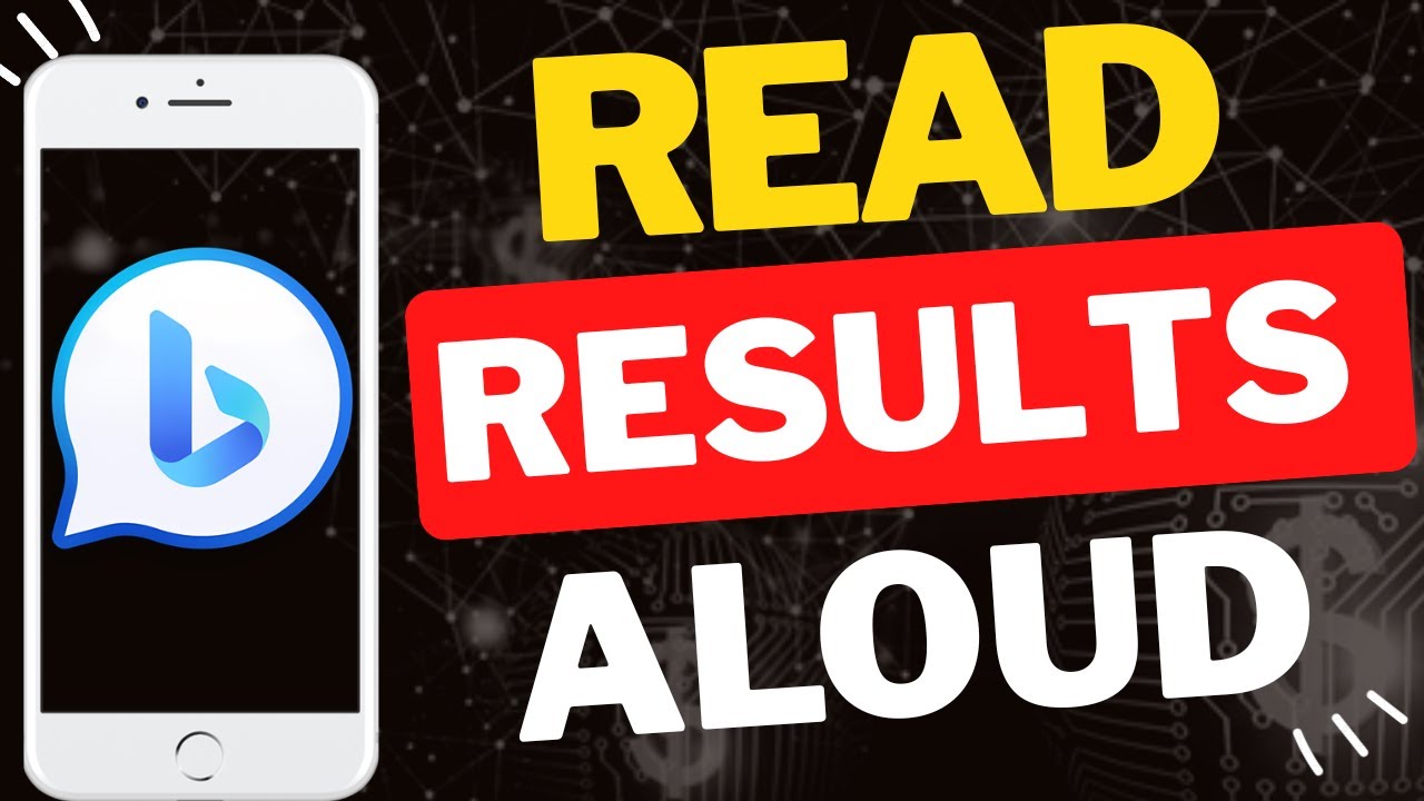 How to Enable Read Results Aloud in Bing App - YouTube
