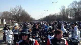 Manifestation motards 24 mars 2012
