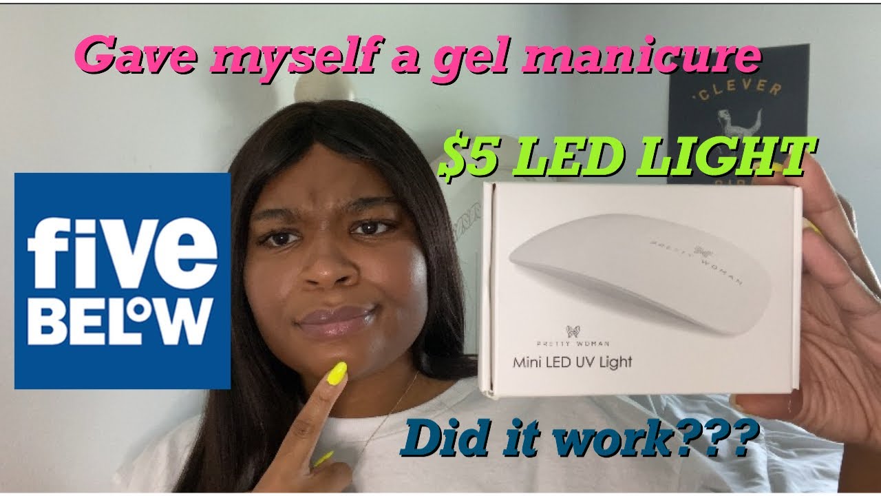 FIVE BELOW SHOPPING Mini LED UV Lamp Review YouTube