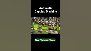 Automatic Capping Machine #Machines  #Automation #packaging #capping #Filling #TMM #Industry