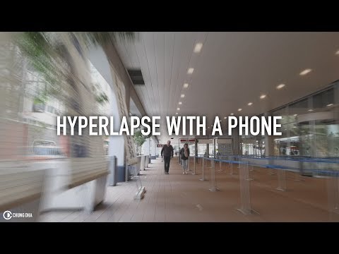 How to Hyperlapse with a Phone Gimbal by Chung Dha