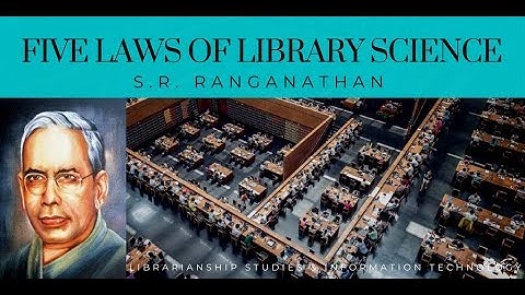 Five Laws of Library Science