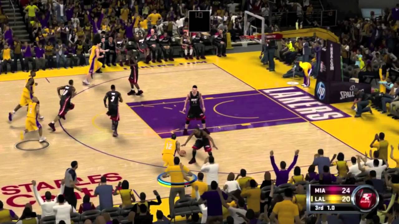 NBA 2K12 Gameplay Miami Heat vs