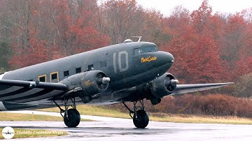 C-47 Rainy Day Takeoff Princeton, NJ