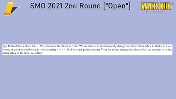 SMO (Open) 2021 2nd Round Q4