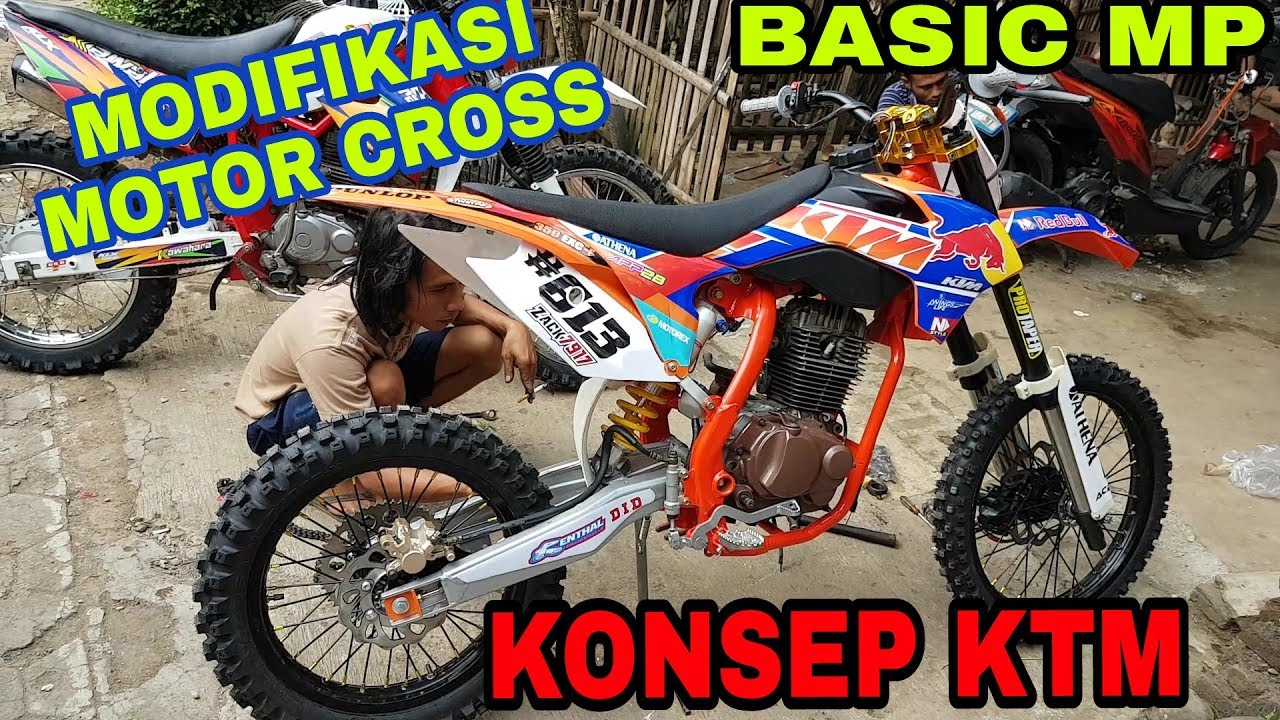 Modifikasi Motor Cross