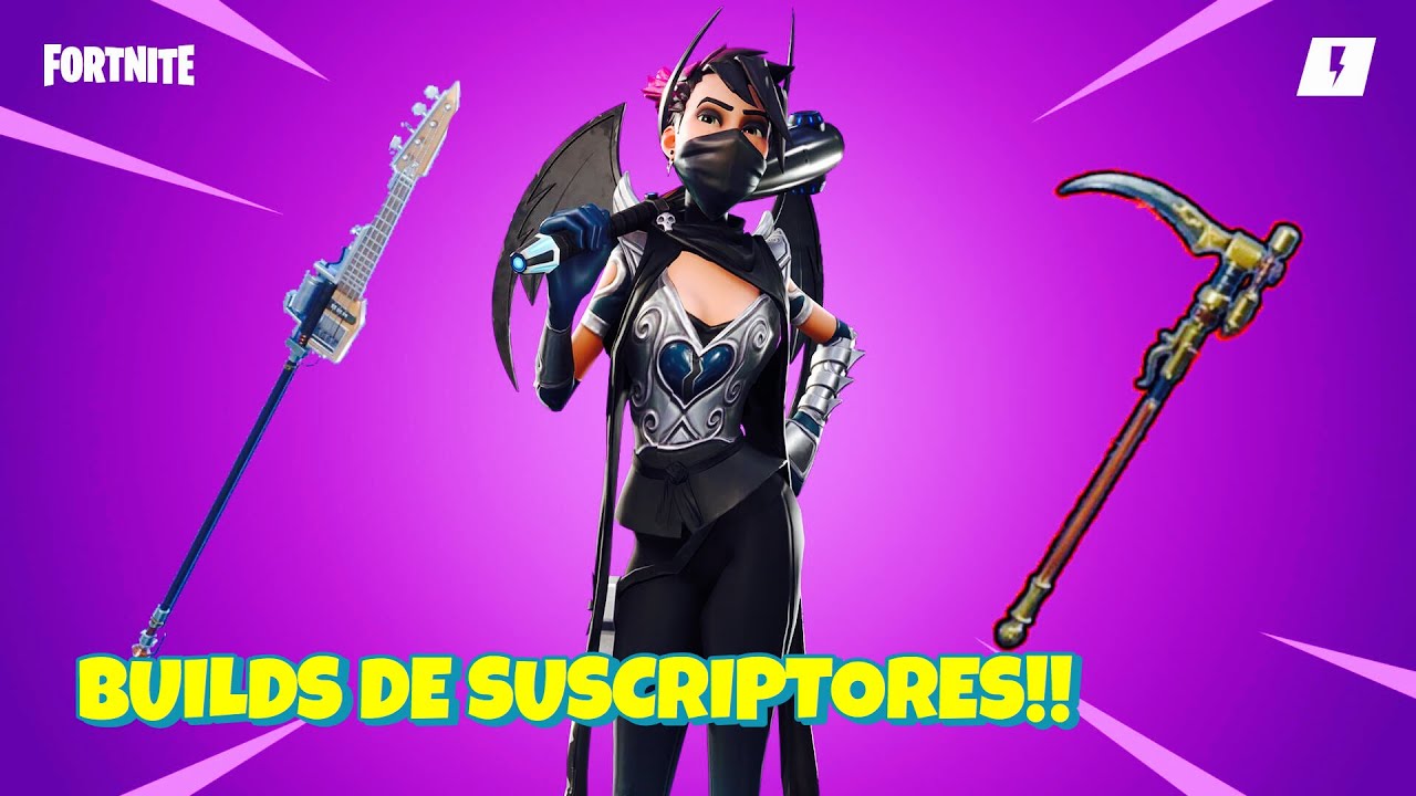 ESPECIALISTA EN GUADAÑAS - BUILDS DE SUSCRIPTORES - Fortnite Salvar el ...