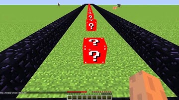 Lucky Block Red Mod 1.8.1/1.8/1.7.10