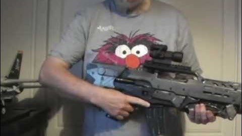 Nerf Longshot CS6 - Airsoft Mod.wmv