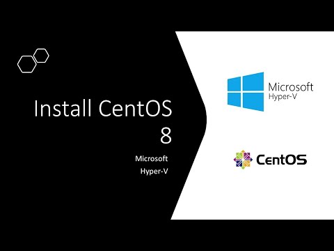 Install CentOS Linux on Hyper-V Windows 10 "2020"