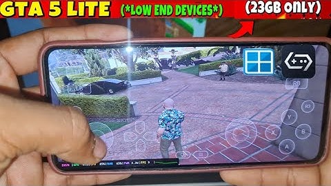 🔥GTA 5 Lighter (23GB) On Android | Winlator Full Setup & Smooth Gameplay Tutorial🔥#gtavwinlator #gta
