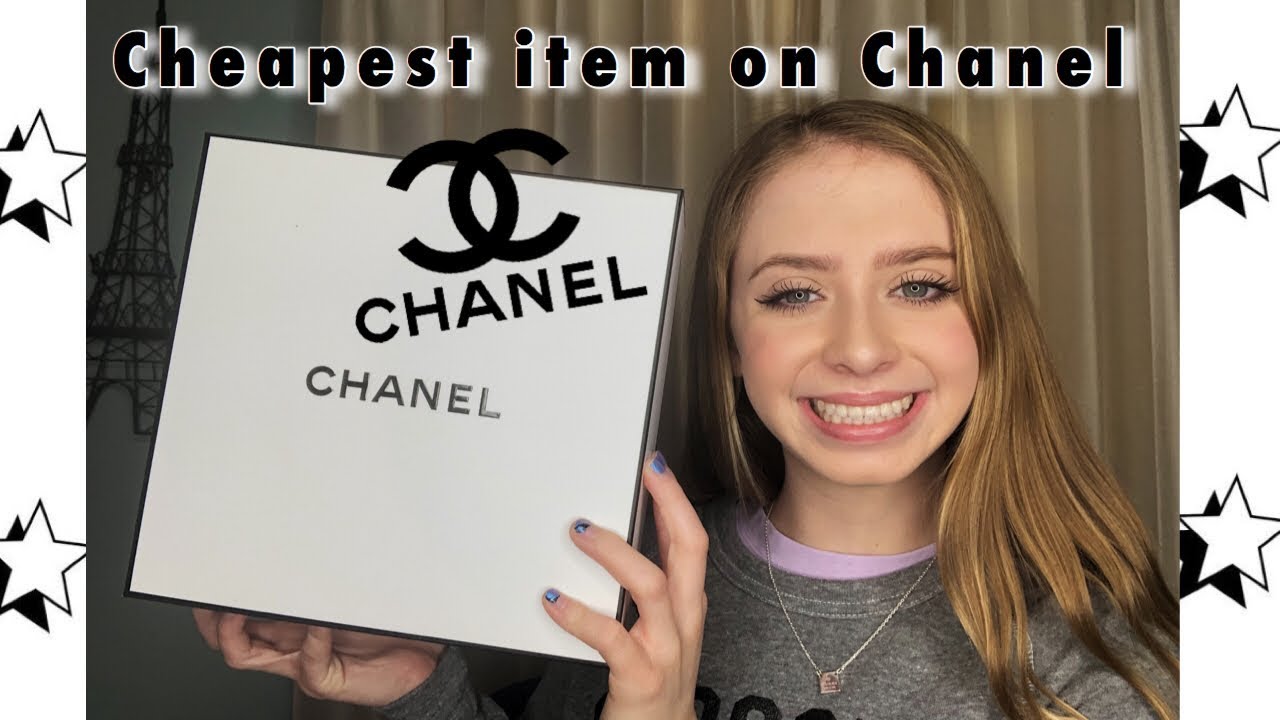 I Buy The Cheapest Thing On Chanel! 