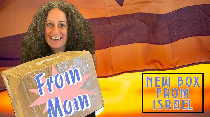 Birthday box from MOM in ISRAEL!