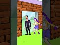 Help Rumi and Ronaldo escape from the wall #rumi #ronaldo #messi