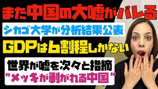 【また中国の大嘘がバレる】シカゴ大学が分析結果を公表「中国のGDPは6割程しかない」メッキが剥がれる中国。