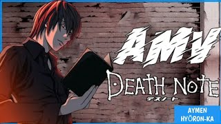 Death note [AMV] (Billie Eilish - bury a friend)