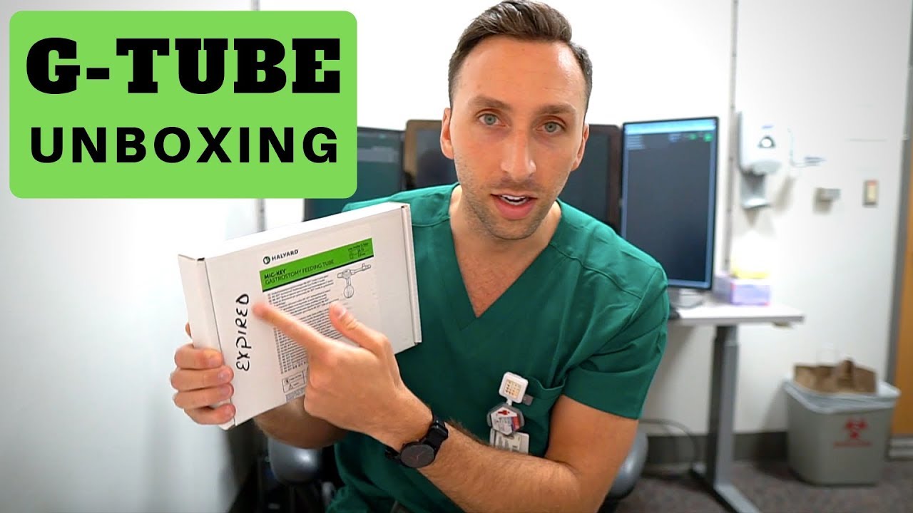 GTube Unboxing Interventional Radiology (Gastrostomy Tube) YouTube