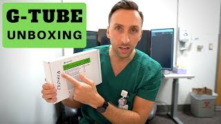 G-Tube Unboxing - Interventional Radiology (Gastrostomy Tube)