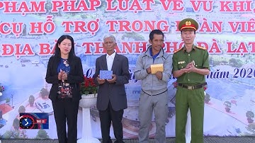 Vận động người dân giao nộp vũ khí, vật liệu nổ