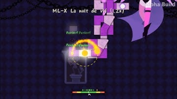 ADOFAI - ML-X La nuit de vif. Speed Trial (1.2x)