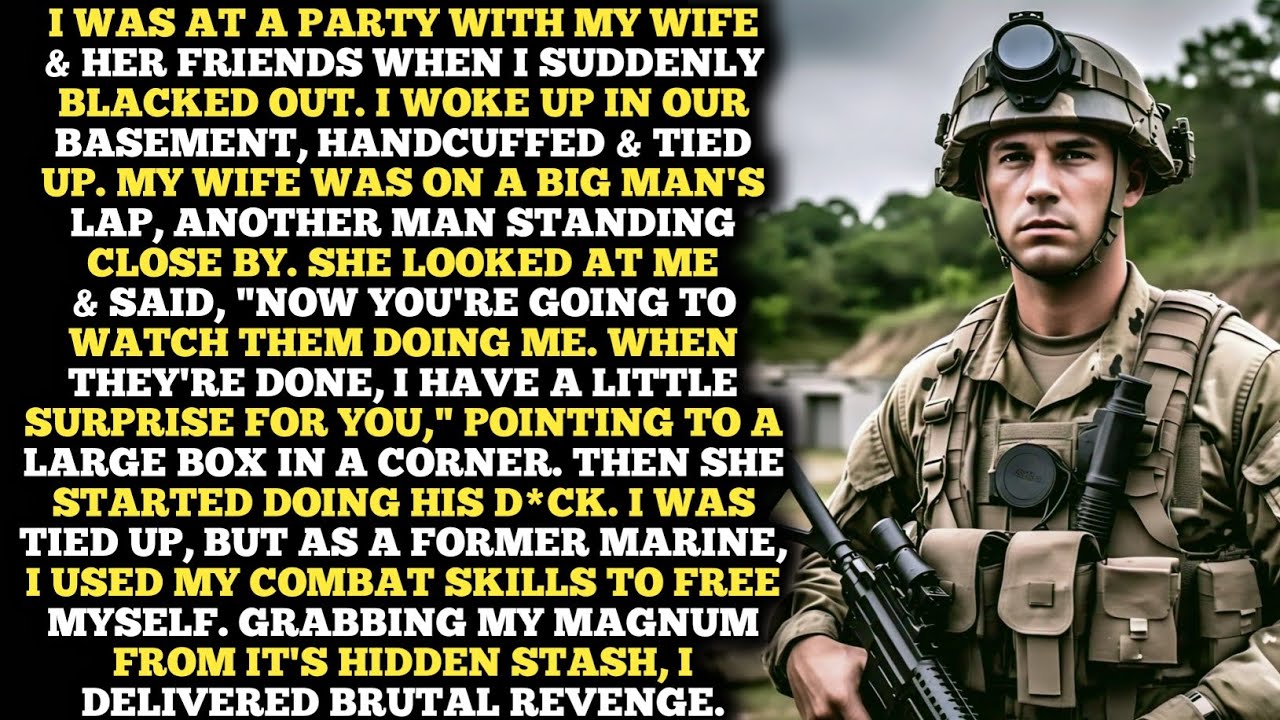 Cheating Wife Forced Her Ex-Military Husband To Watch Having S*x With Her Lover, So He Destroyed Her