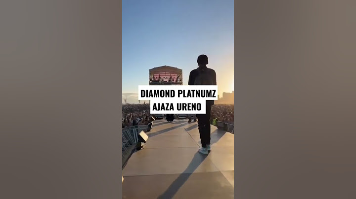 DIAMOND PLATNUMZ AJAZA URENO KWENYE SHOW YAKE TAZAMA VIDEO HII