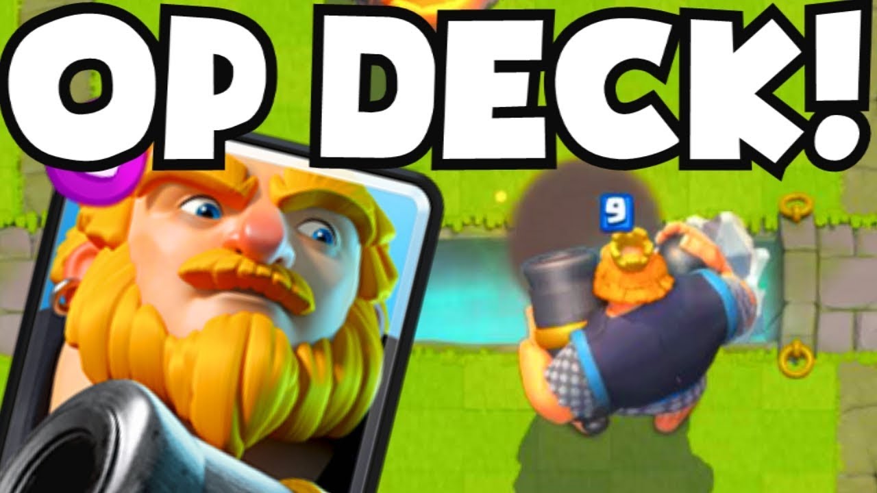 Best Royal Giant Deck Arena 7, 8 & 9 Clash Royale OMG BEST F2P Deck