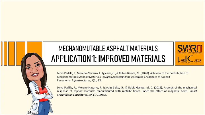 Application 1 of the Mechanomutable Asphalt Materials