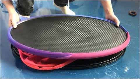 Milin Displays-Instruction of how to set up oval pop up counter.