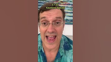 ESS 2.1.23 Keystone Species #environmentalscience #ecology #ecosystems