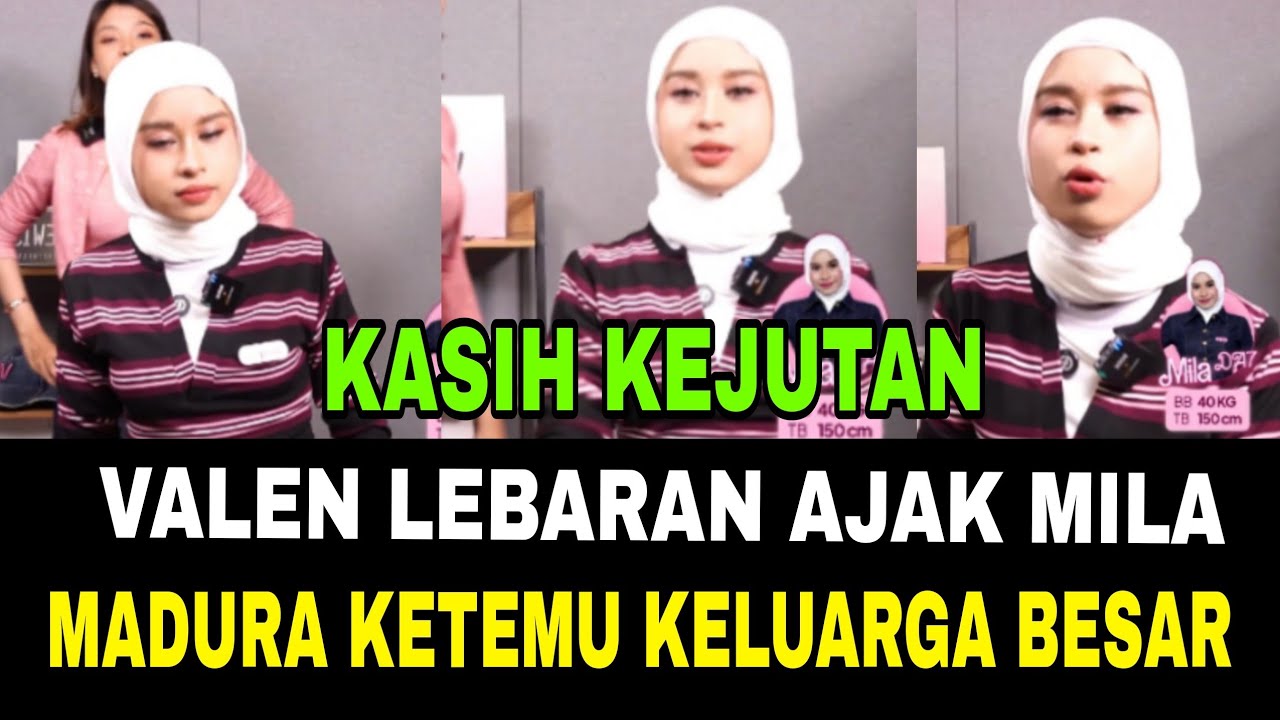 i LOVE JUNED!! Mila Lebaran Di Ajak Valen Ke Madura Ketemu Camer, Malu Malu 