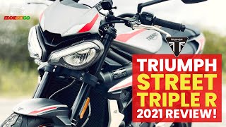 Triumph Street Triple R 2021 REVIEW! | Twisty Roads, City Riding & Street Triple R Walkaround