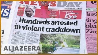 🇿🇼 Zimbabwe accused of violent crackdown on protests l Al Jazeera English