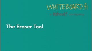 How to use the Eraser tool