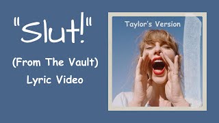 Slut  Taylor Swift   
