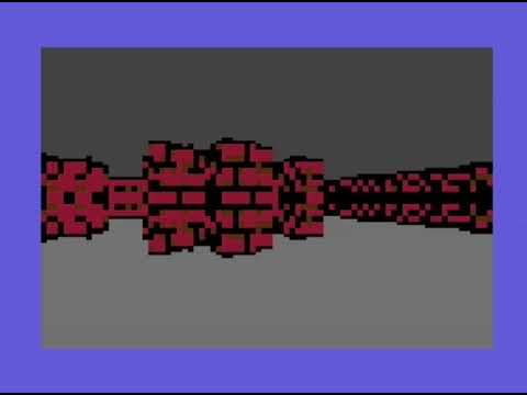 Commodore 64 raycasting in 80x100* test
