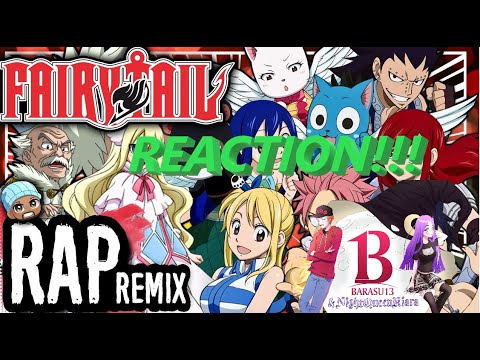 REACTION!!!: Fairy Tail Guild Rap Cypher Remix | GameboyJones ft Daddyphatsnaps, NLJ, Zach B, & More