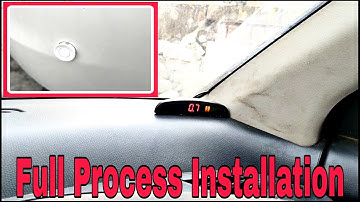 Car Reverse Parking sensors Install in Swift full Process of installation