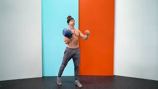 Single Arm Split Stance Clean from Floor