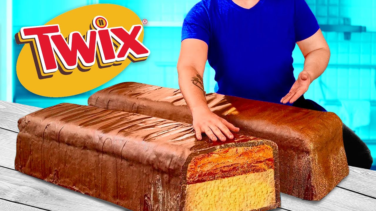Riesen Twix | So bauen Sie das größte DIY-Twix der Welt von VANZAI