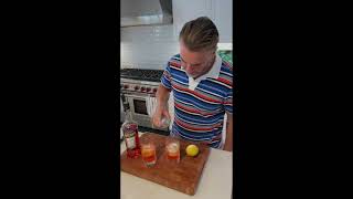 Aper-Barlow Spritz Cocktail | Gary Barlow #shorts