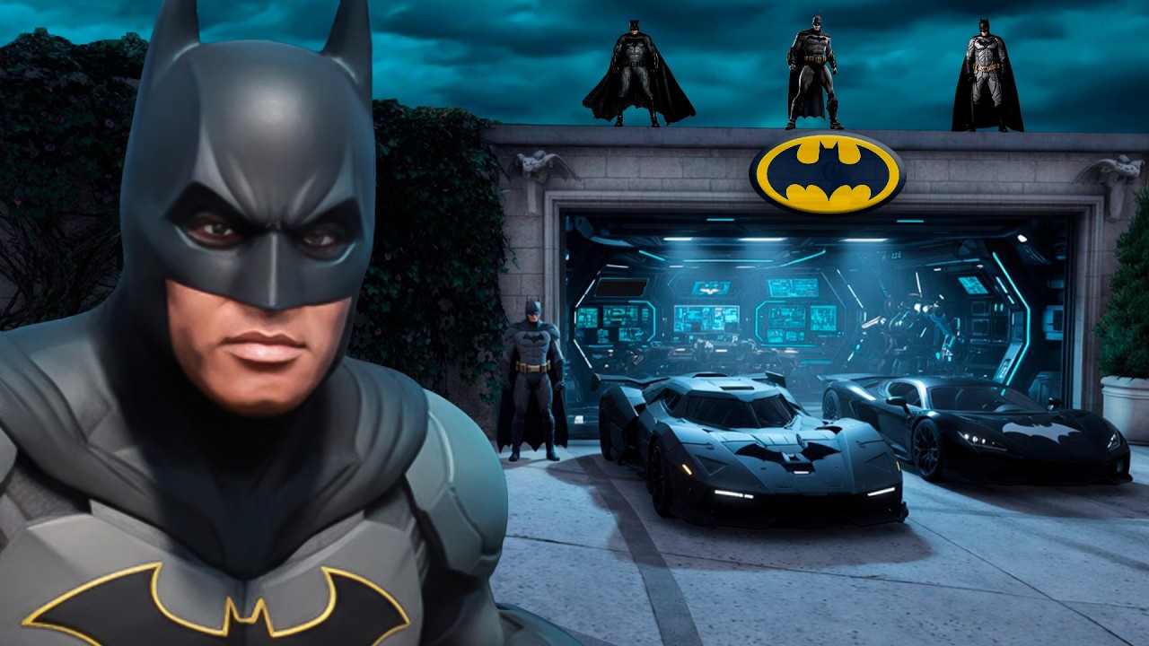 A NOVA BASE DO BATMAN NO GTA 5!